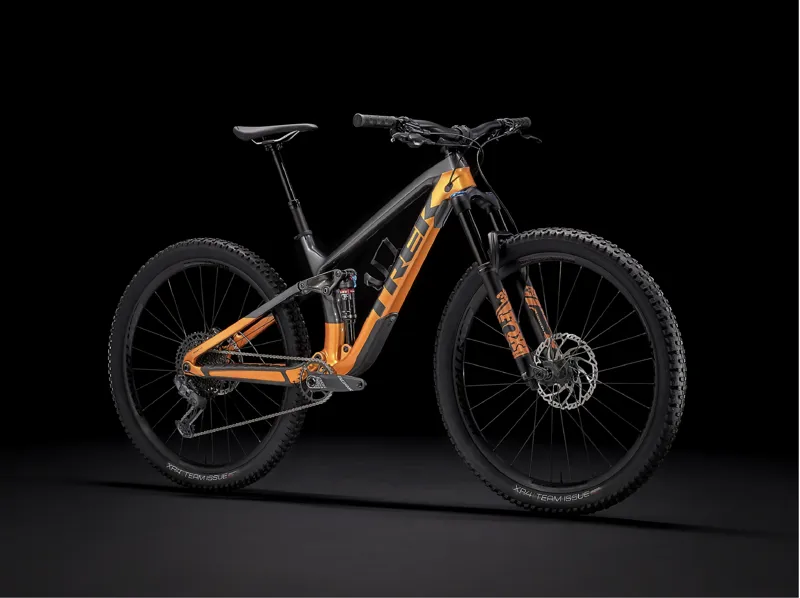 Trek Fuel EX 9.7 27.5 Mountain Bike 2021 Lithium Grey/Factory Orange-1